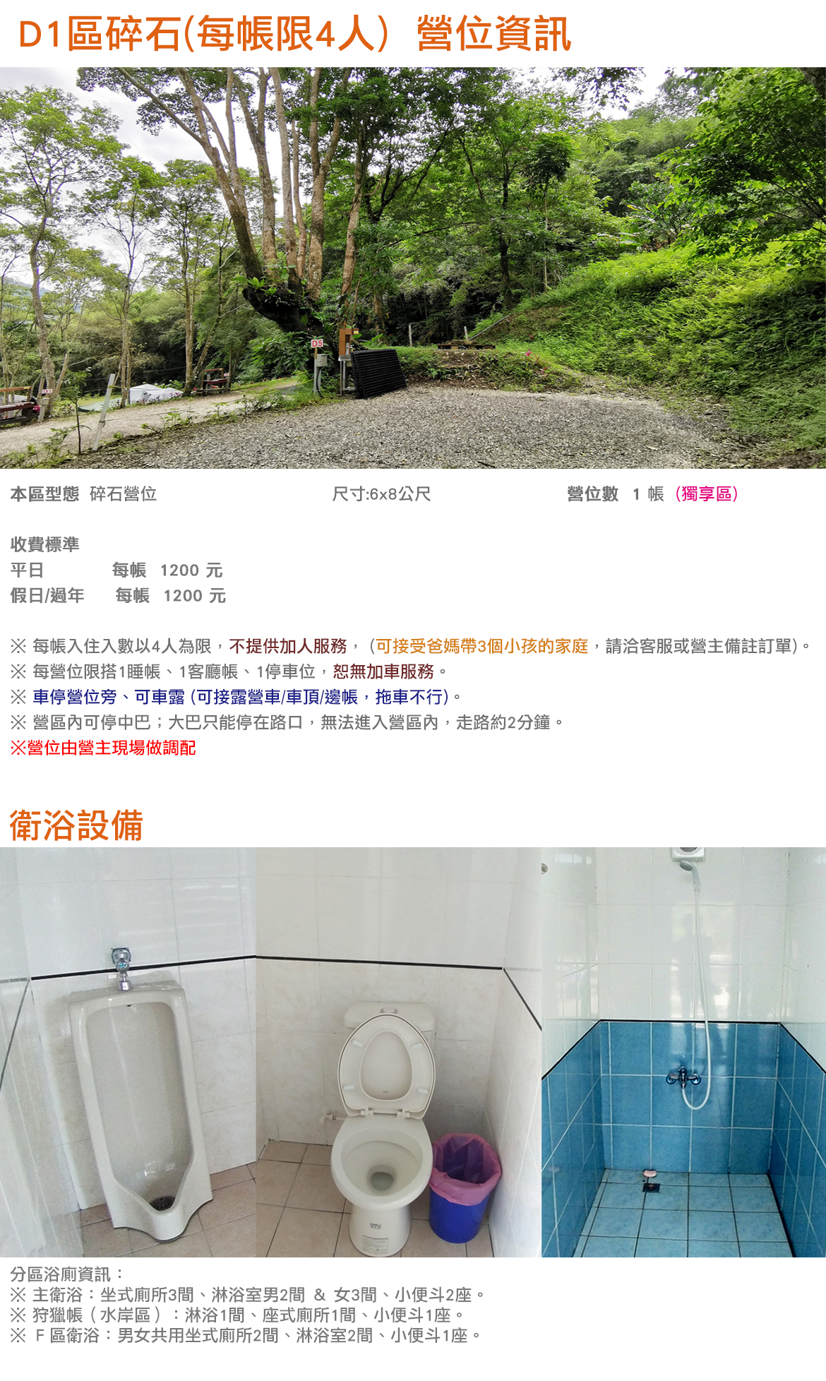 D1區(每帳限4人)