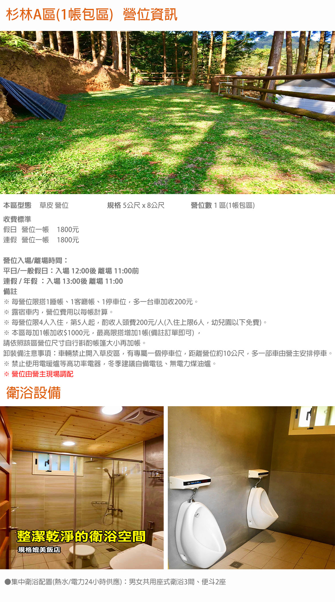杉林A區(1帳包區)