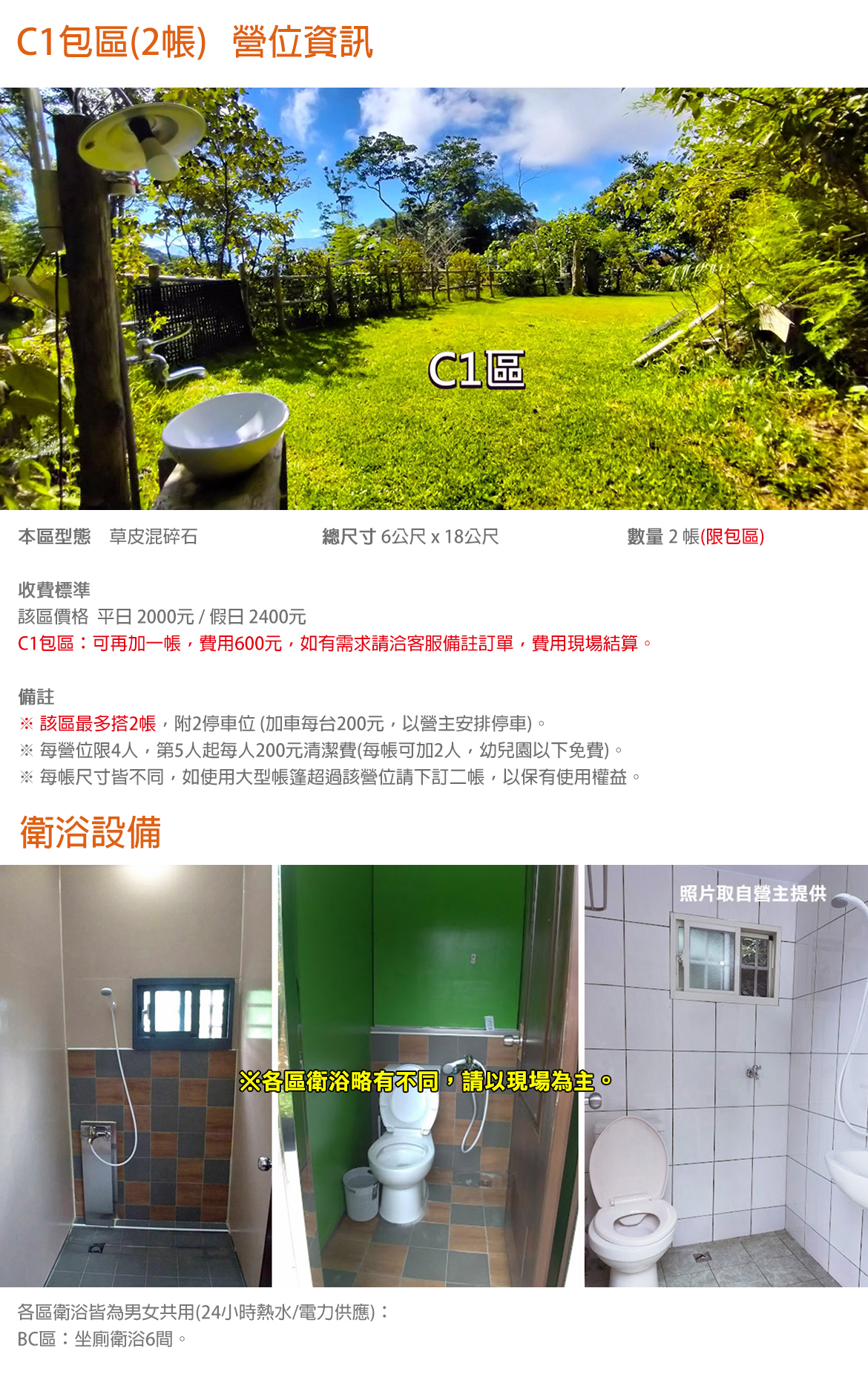 C1包區(2帳)