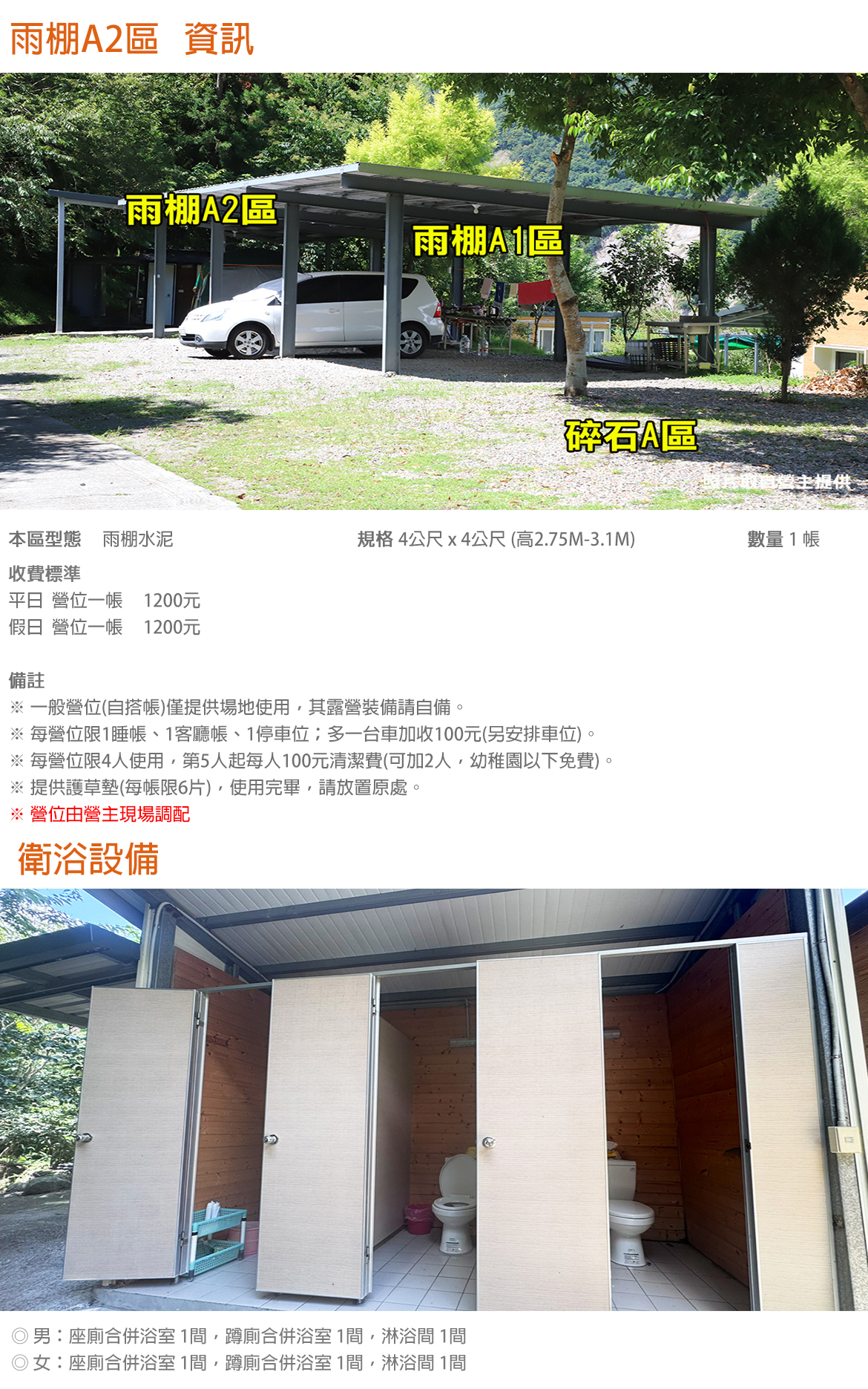 雨棚A2區
